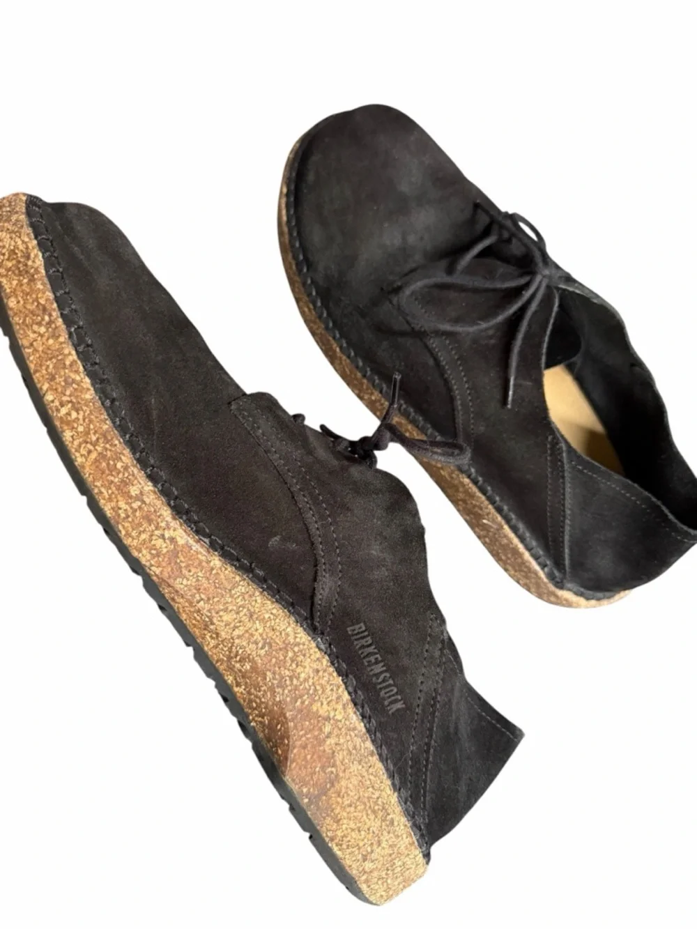 Birkenstock Gary Shoes in Black Suede Men's Size 11